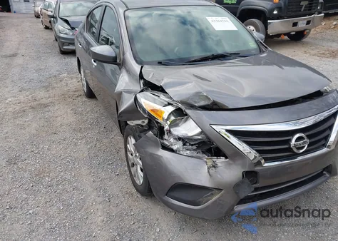 2018 Nissan Versa 1.6 Sv из США, поврежденный, VIN 3N1CN7AP4JL813710